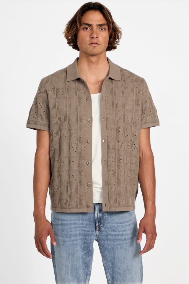 Topanga Pointelle Shirt
