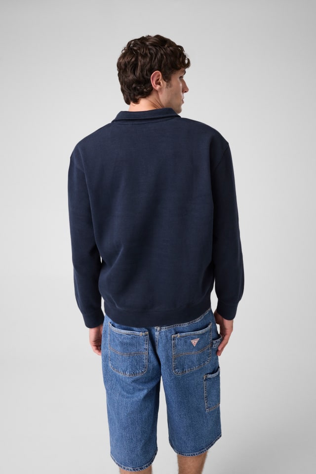 Half zip sweatshirt Men | GUESS Jeans®