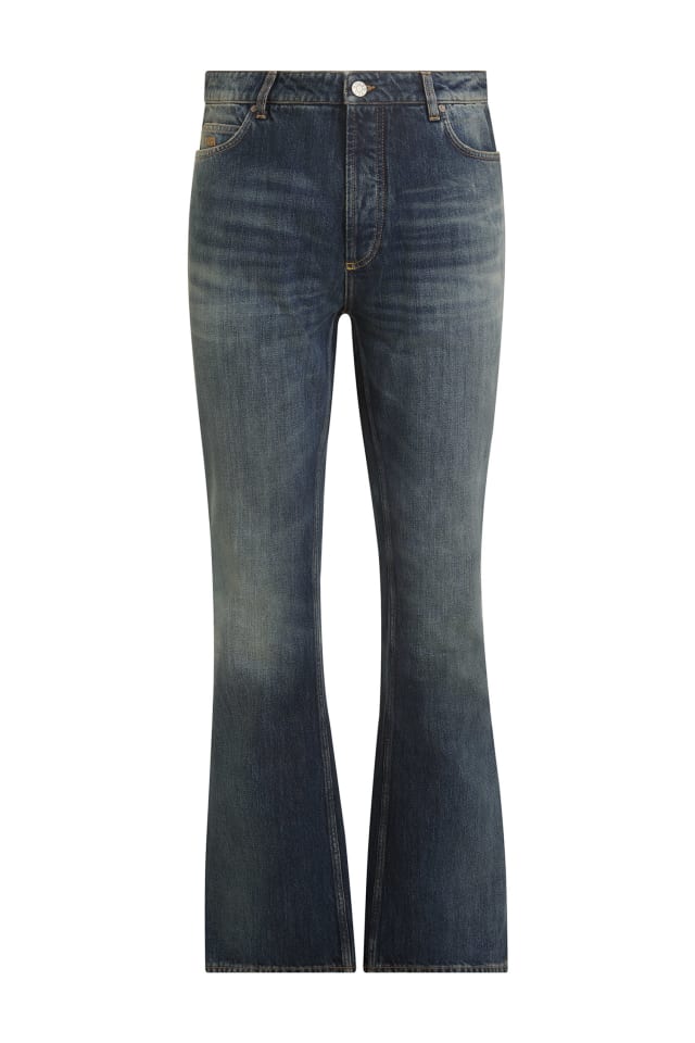 Mid rise bootcut jeans