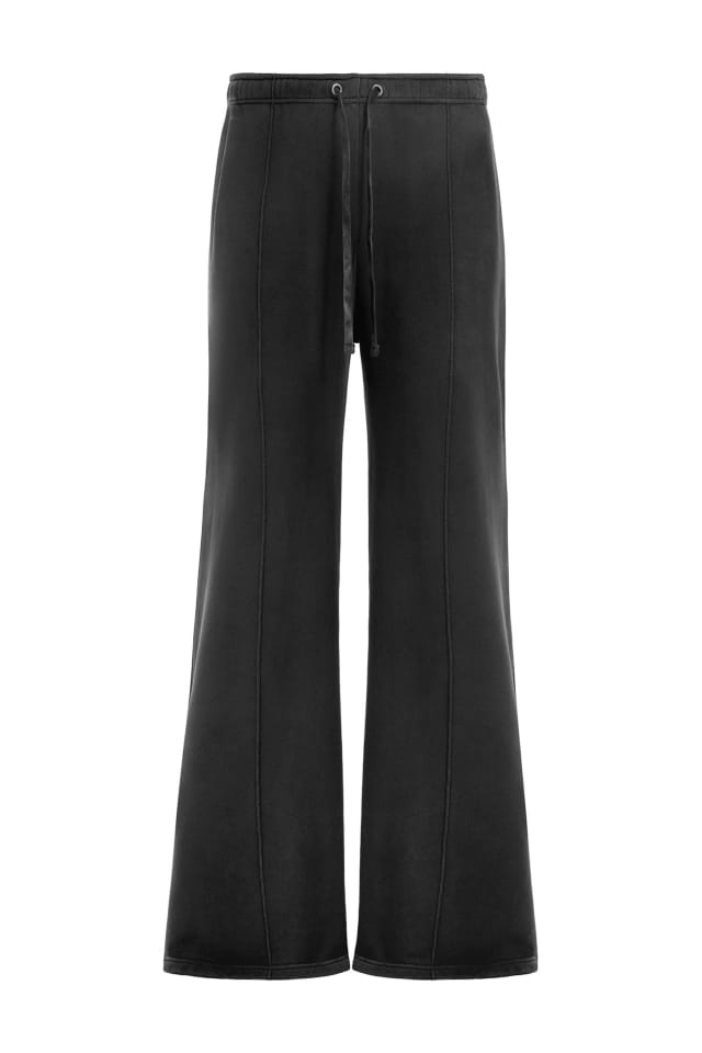Mid rise palazzo pants