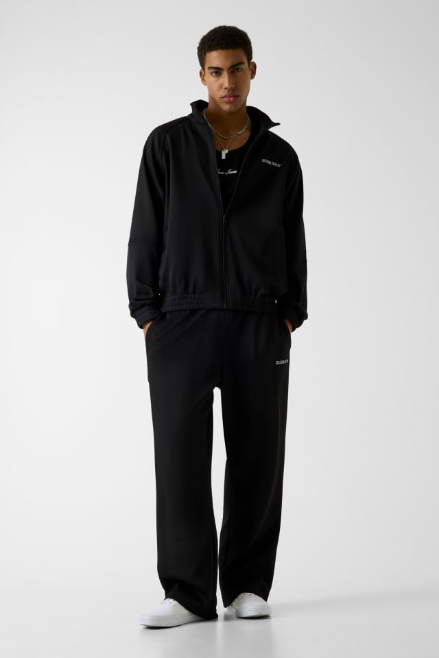 メンズウェア Ankle Strap Joggers 2G | Black EX | M GUESS® Logo sweatpants
