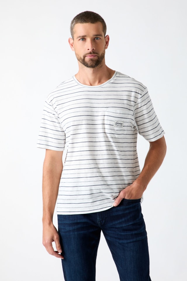 Striped oversized t-shirt