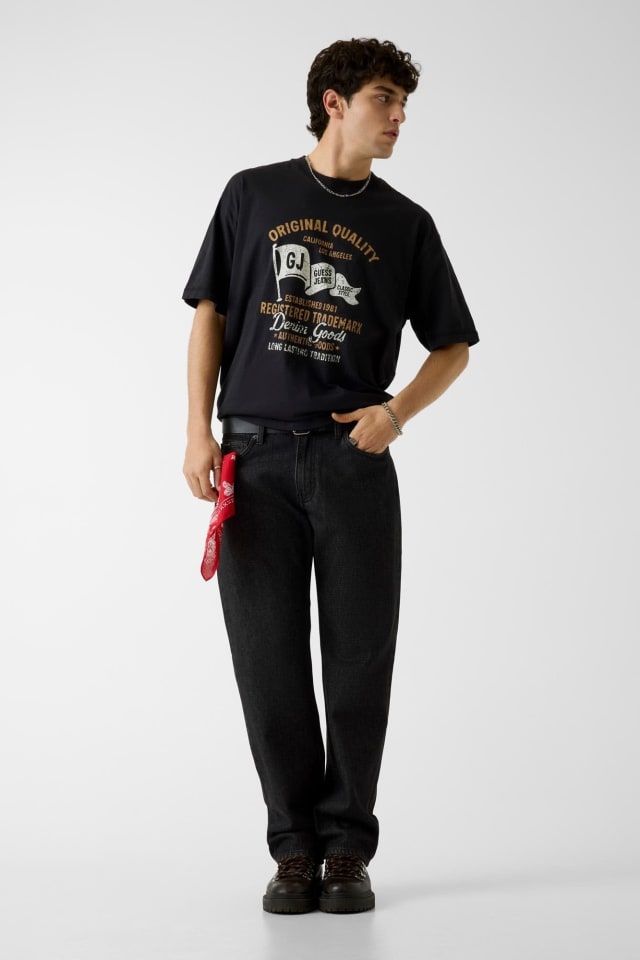 Printed t-shirt Men | GUESS Jeans®