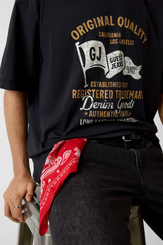Printed t-shirt Men | GUESS Jeans®