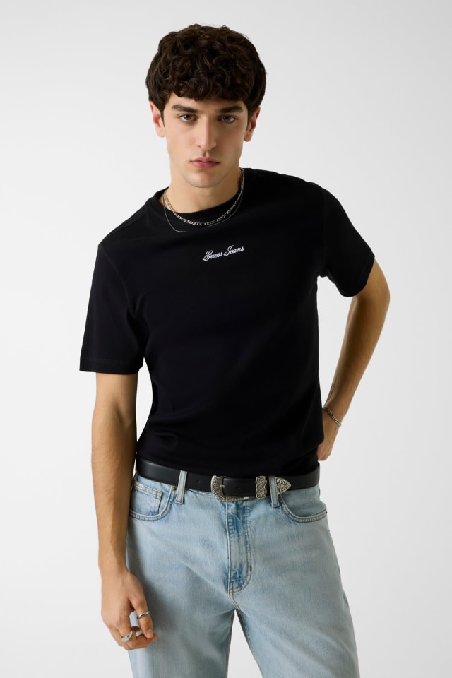 GUESS® Embroidered logo t-shirt