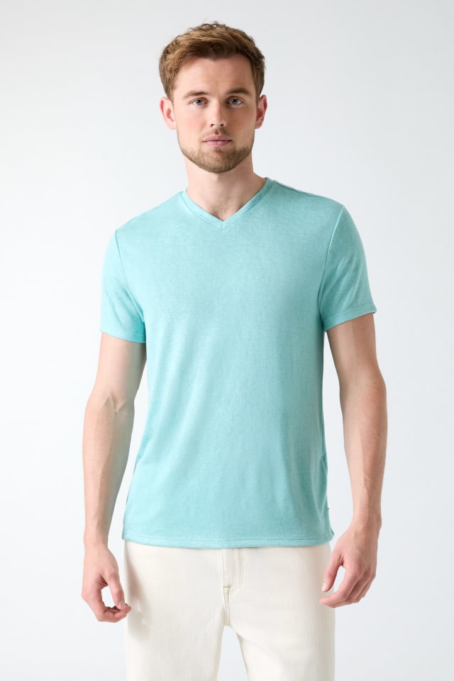 Viscose-blend t-shirt