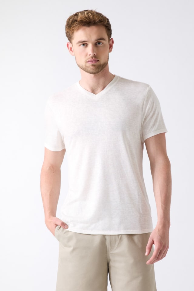 Viscose-blend t-shirt