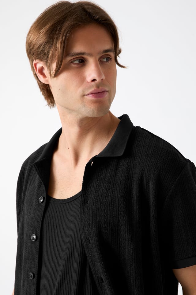 GUESS® Knitted shirt Men