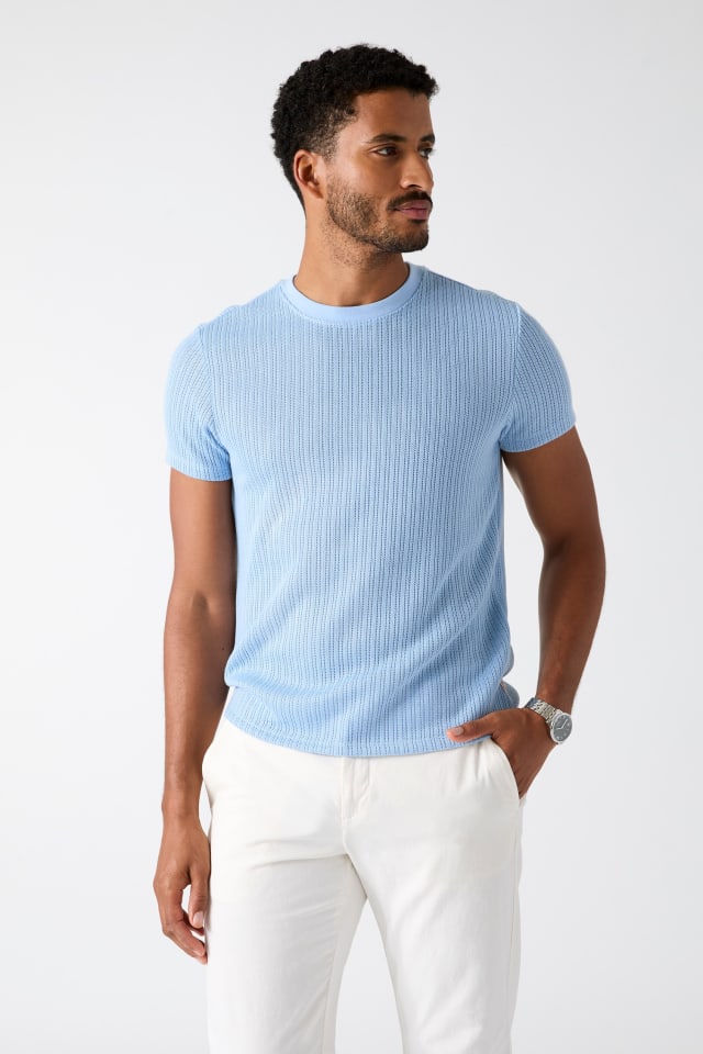 Knitted t-shirt