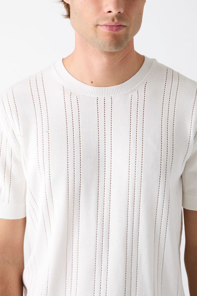 GUESS® Knitted t-shirt Men