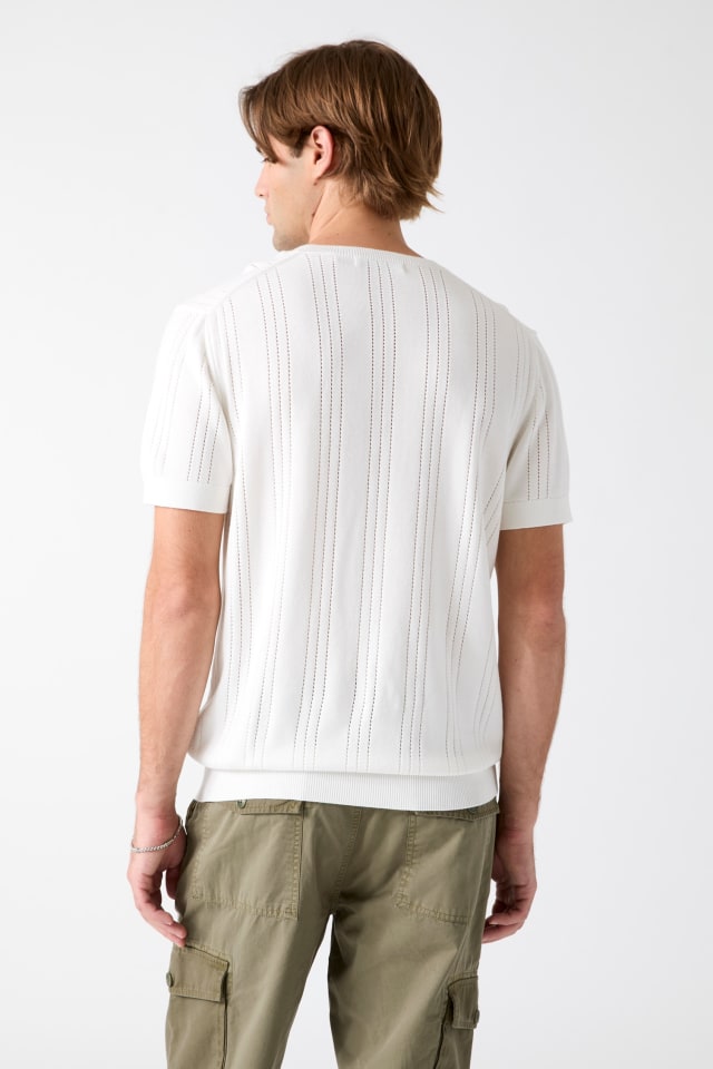 GUESS® Knitted t-shirt Men
