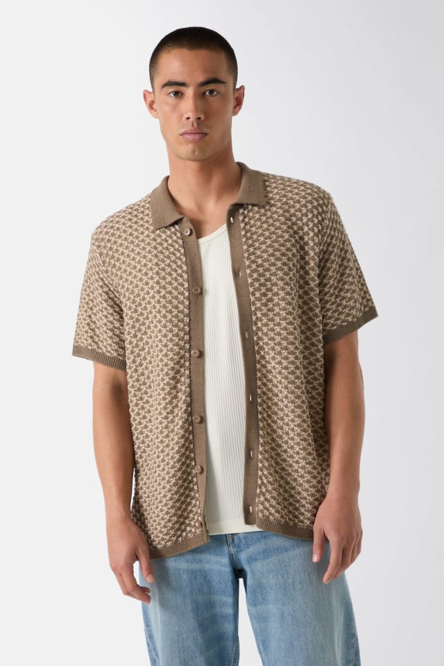 Linen-blend sweater
