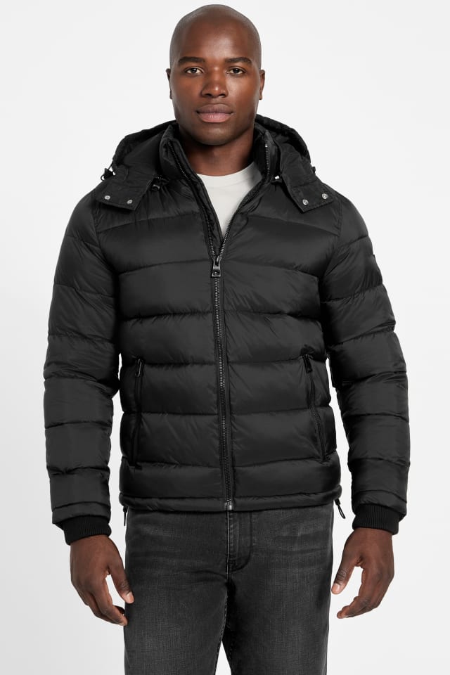 Veste bouffante en nylon mat Glacier