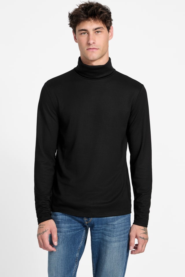 Eco Viscose-Blend Ribbed Shirt