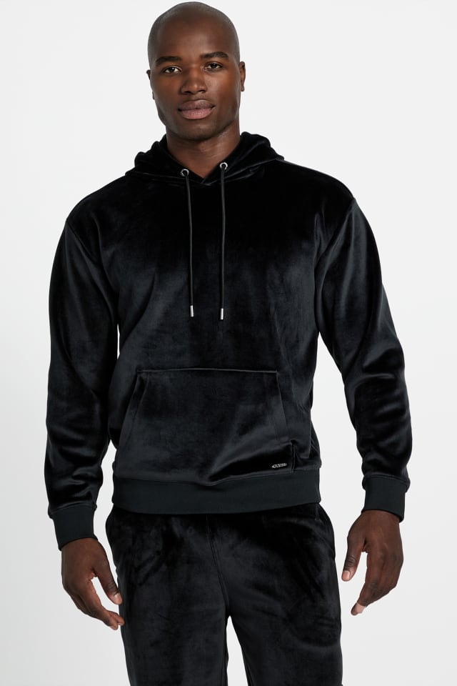 GUESS® Bonded Velvet Hoodie
