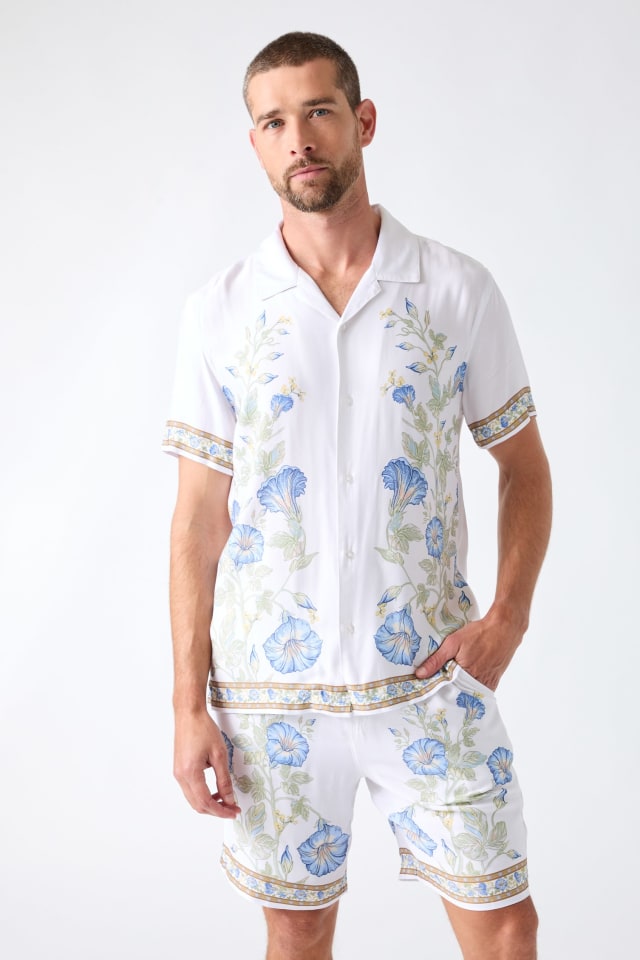 Floral print shirt