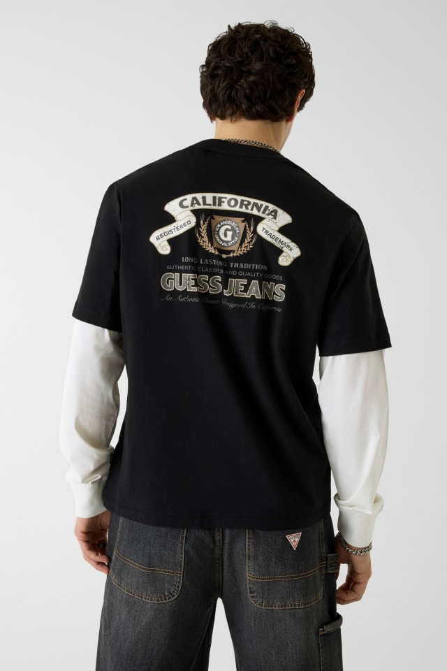 Printed logo t-shirt Men | GUESS Jeans®