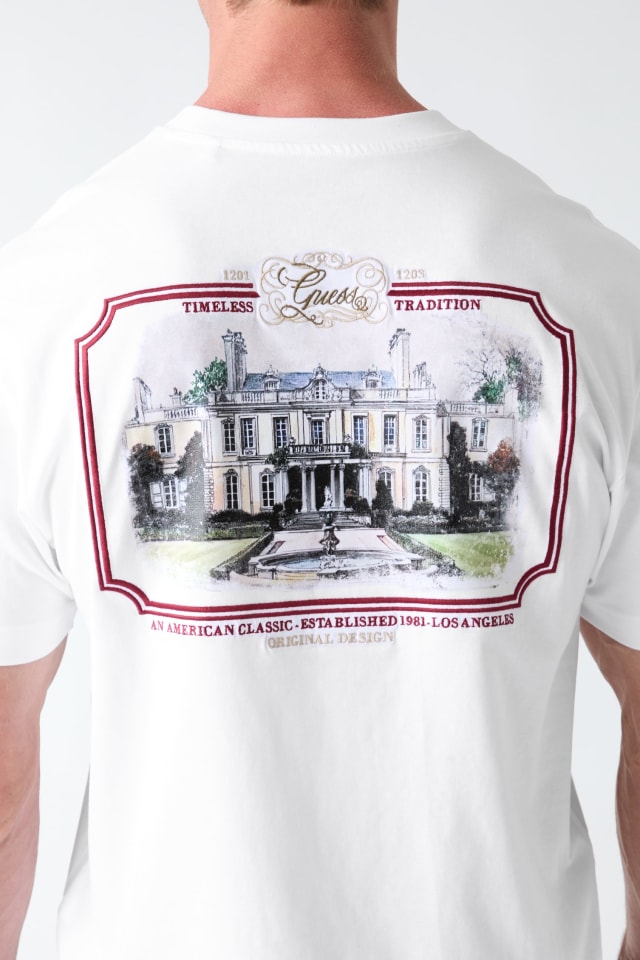 GUESS® Embroidered logo t-shirt Men