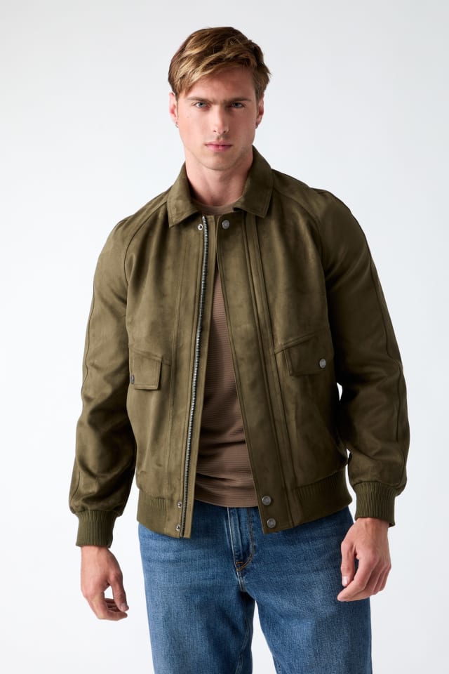 GUESS® Suede jacket Men