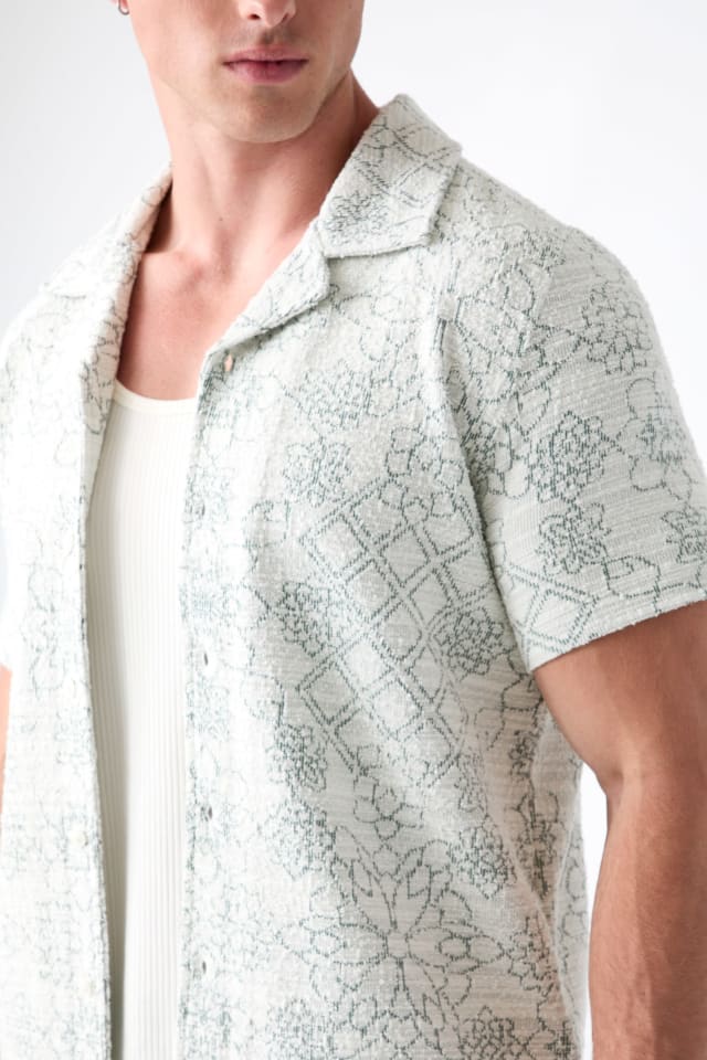 GUESS® Jacquard shirt Men