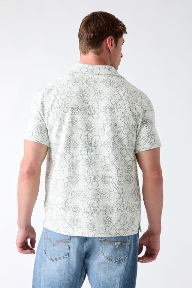 GUESS® Jacquard shirt Men