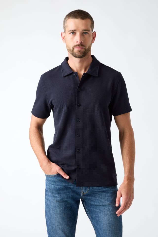 Viscose-blend shirt