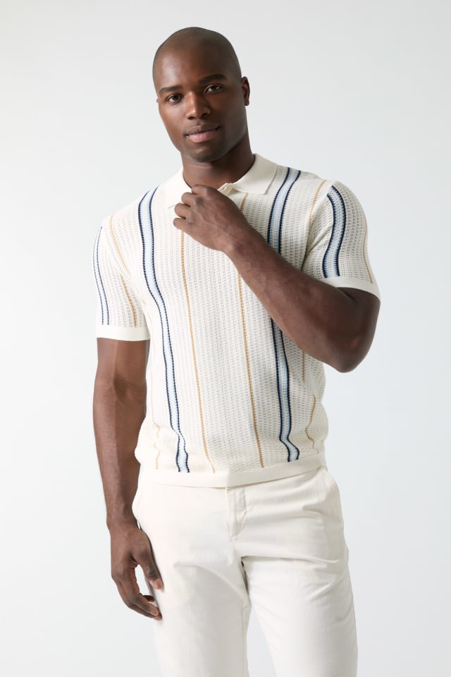 Polo tricot&eacute;