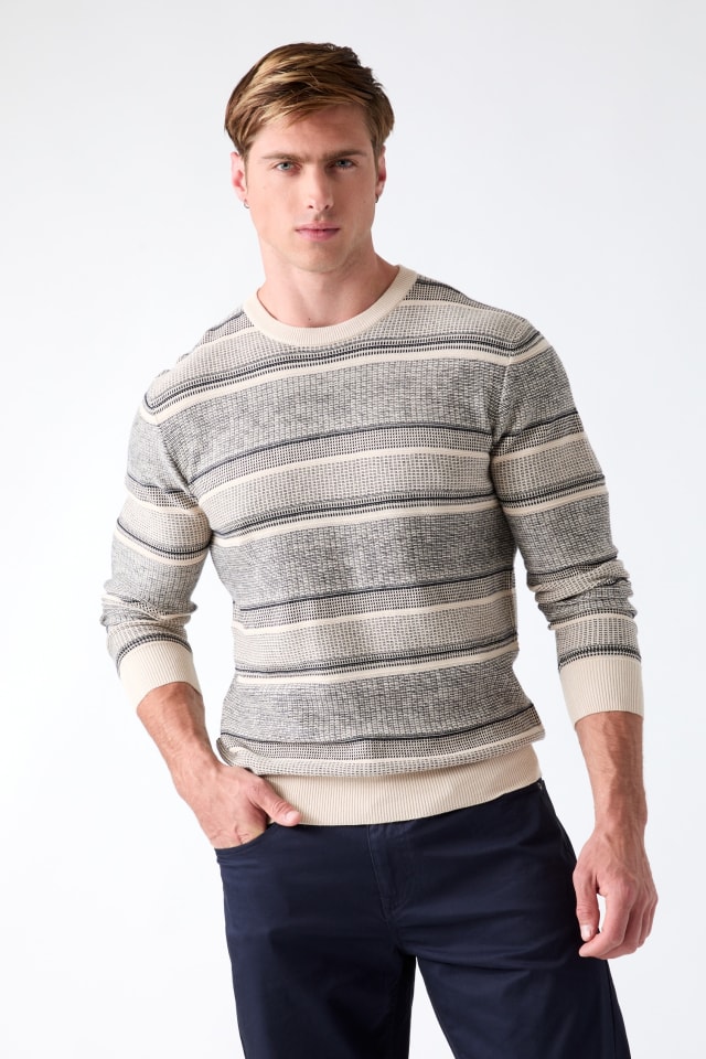 Striped sweater