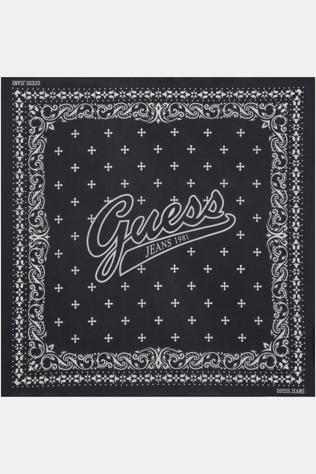 Printed logo bandana