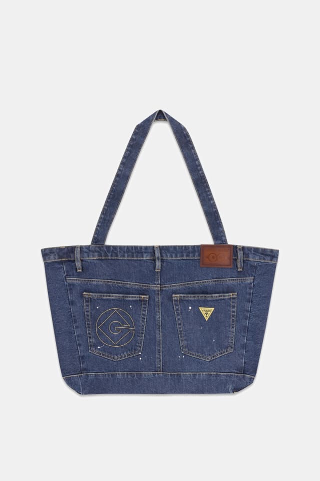 GUESS® GJ X Minions Denim Tote Bag