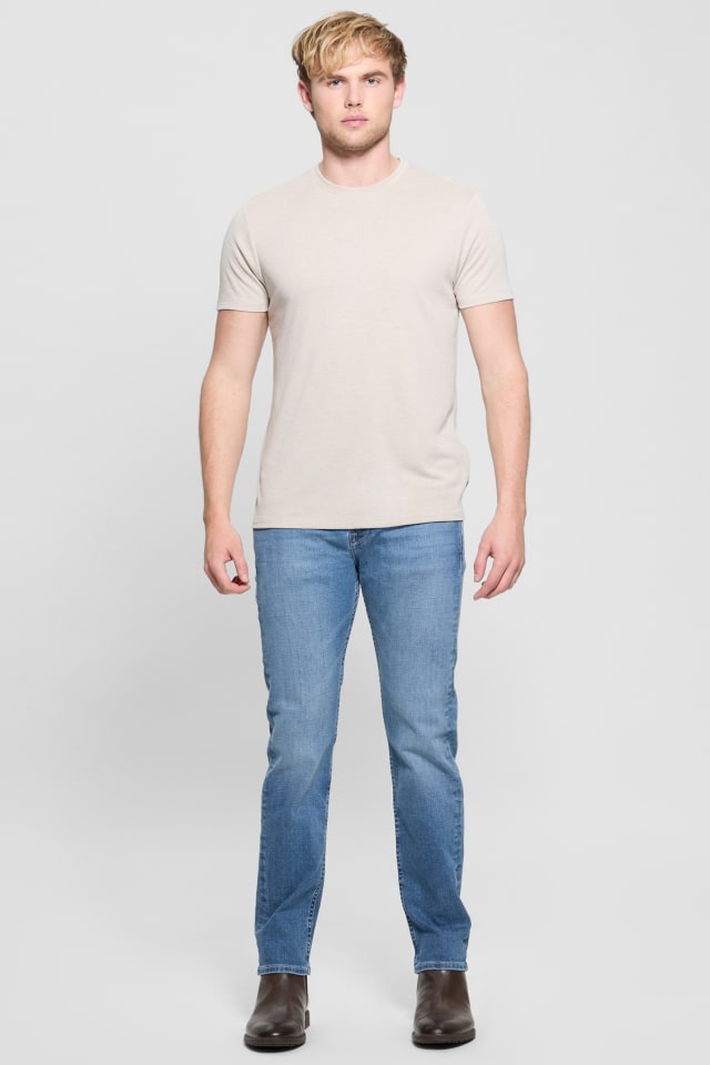 GUESS® Eco Davis Mid-Rise Straight Jeans Men