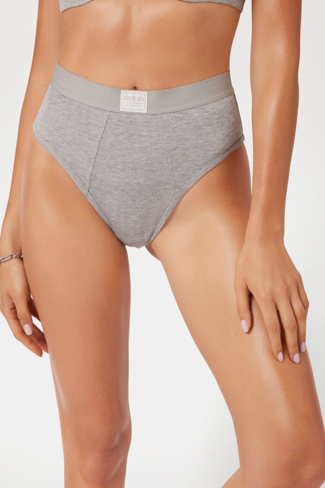 Eco Tessa Rib High-Waist Brazilian Panty
