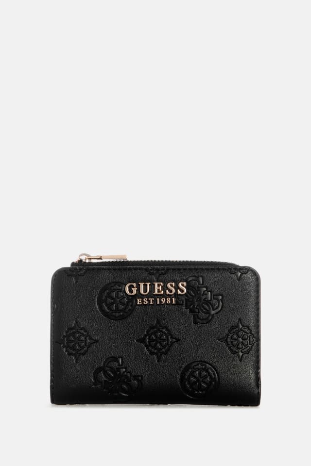 Laurel II Debossed Peony Card Case