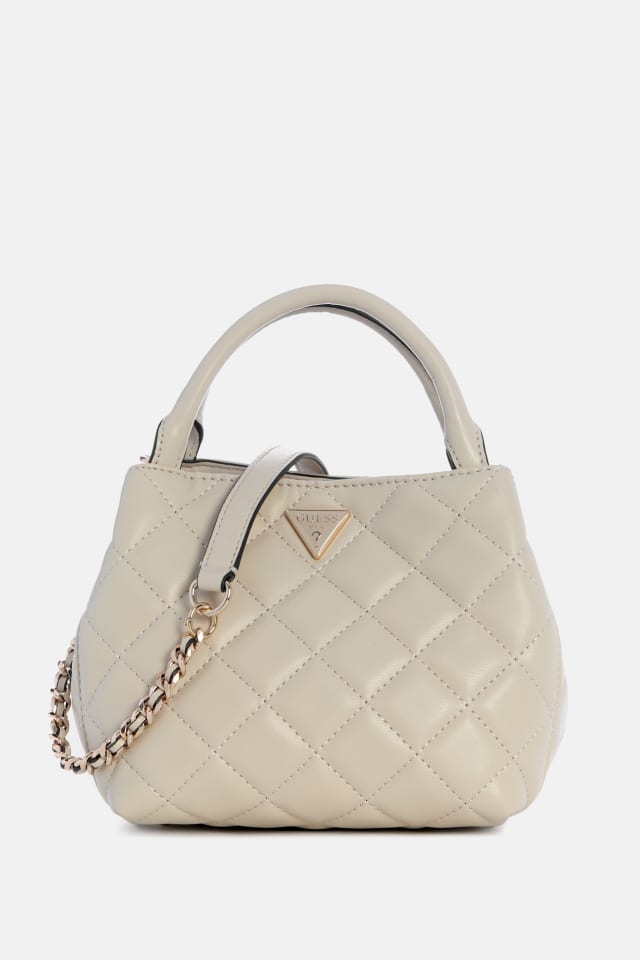 Juliet Quilted Mini Satchel Bag