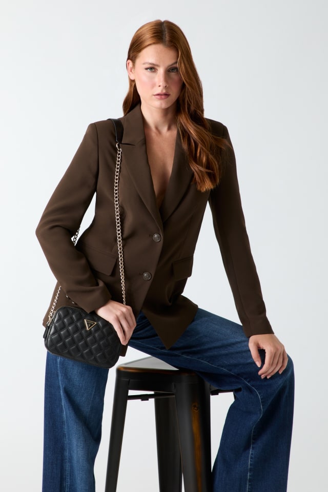GUESS® Giully Quilted Crossbody Women