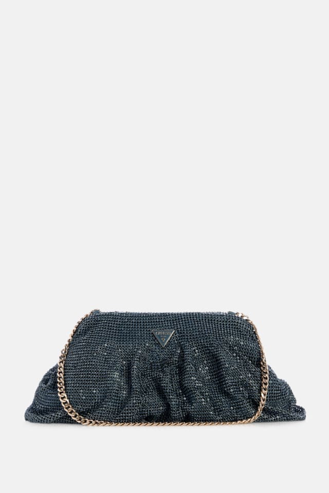 Zalina Rhinestone Frame Clutch
