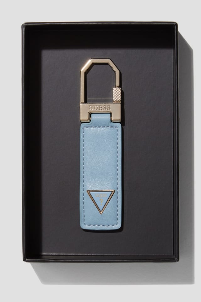 Porte-cl&eacute;s en similicuir
