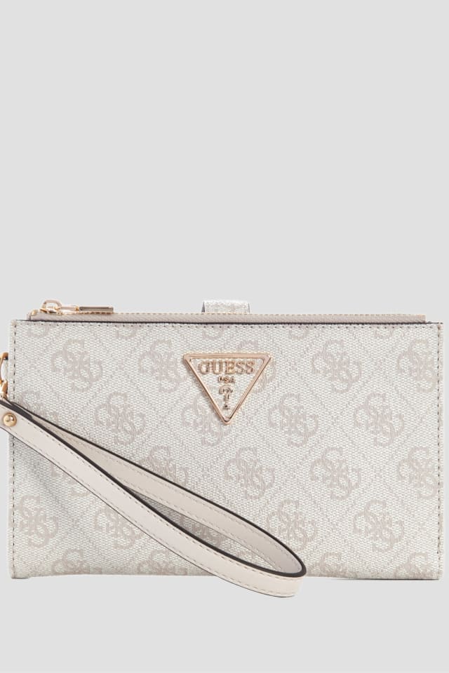 こころ‼️RARE Gold Z Cream クレンジング　ウォッシング GUESS® Laurel Quattro G Double-Zip Organizer