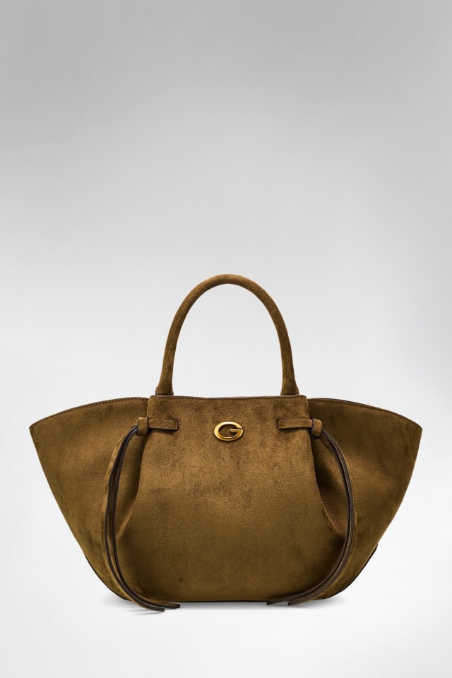Allegra Suede Handbag