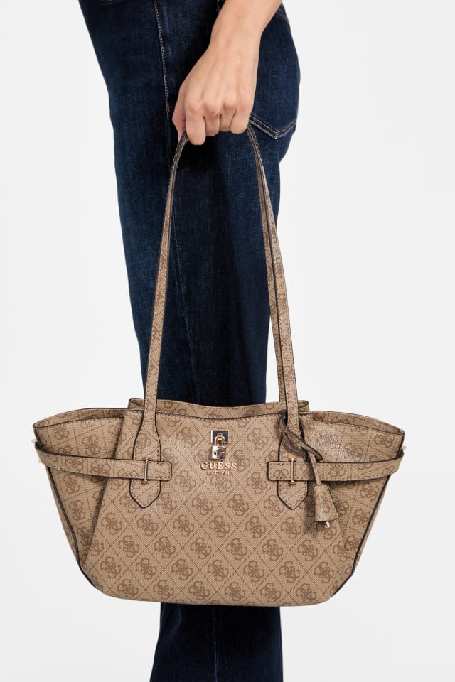 GUESS® Yesba Quattro G Girlfriend Shoulder Satchel Women