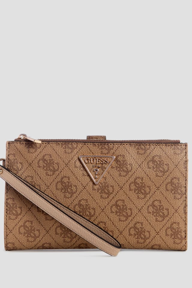 GUESS® Laurel Quattro G Double-Zip Organizer Wallet