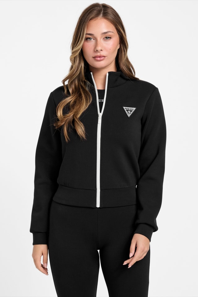 GUESS® Eco Ann Full-Zip Scuba Sweatshirt