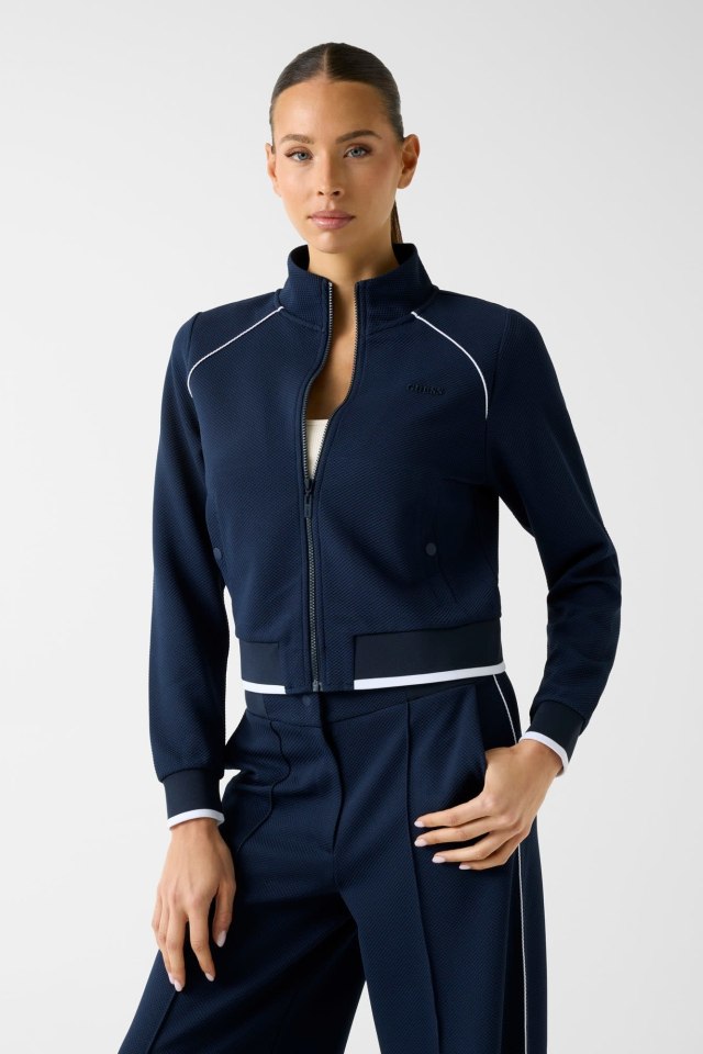 GUESS® Full-zip sweatshirt
