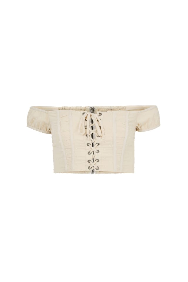 lace-up corset