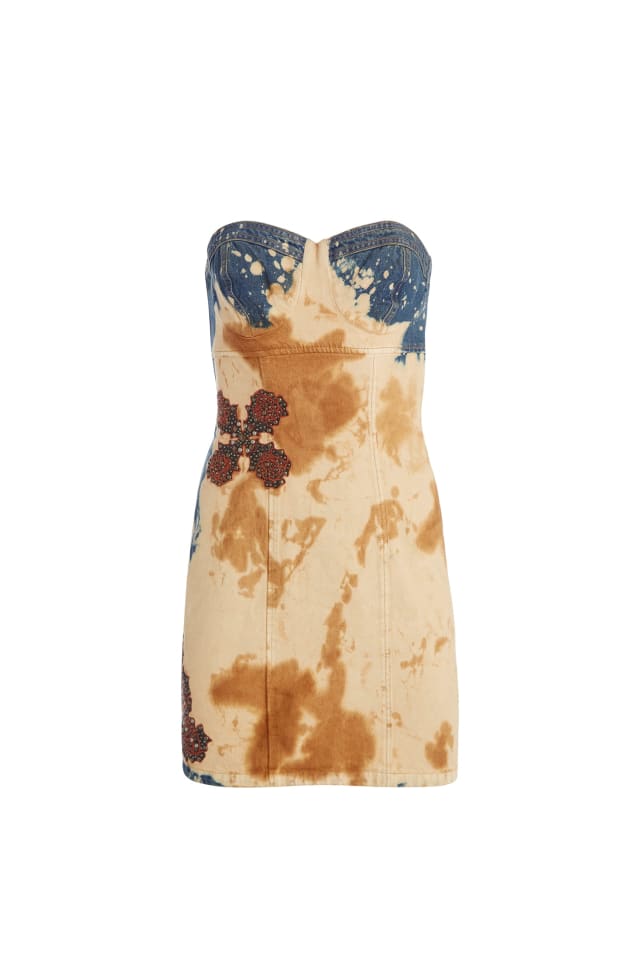 GUESS stud denim dress