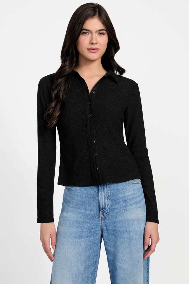 GUESS® Tessa Smocked Top