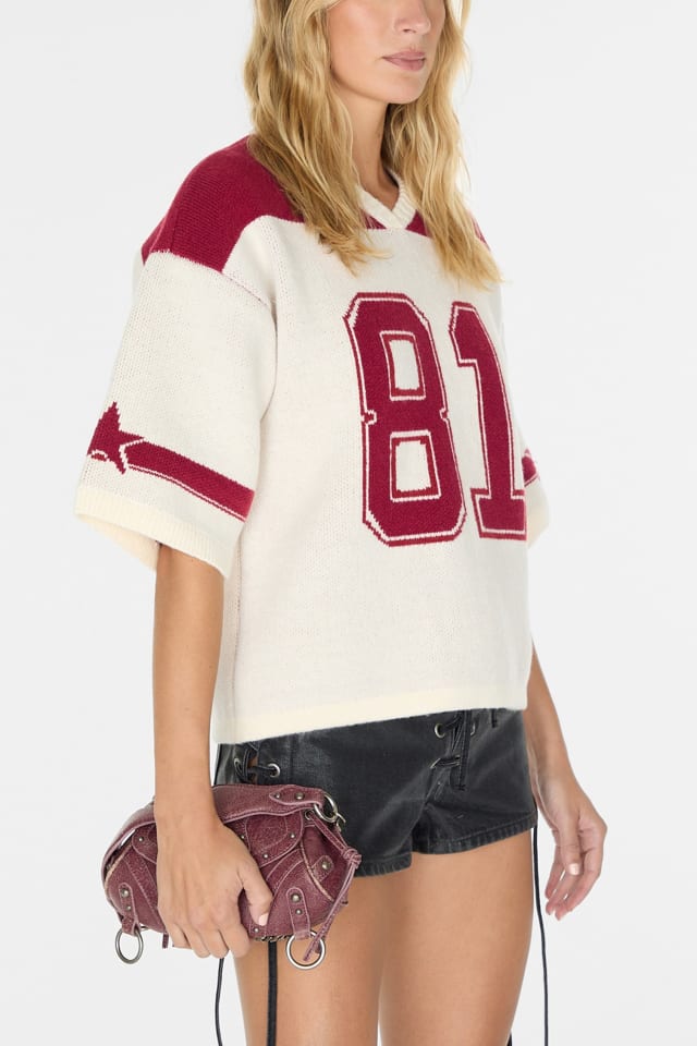 GUESS® football jersey pullover