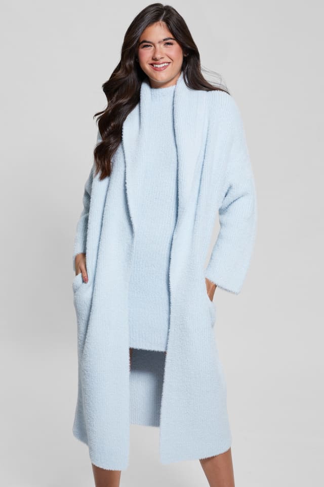 Mini manteau cardigan surdimensionn&eacute; Vero