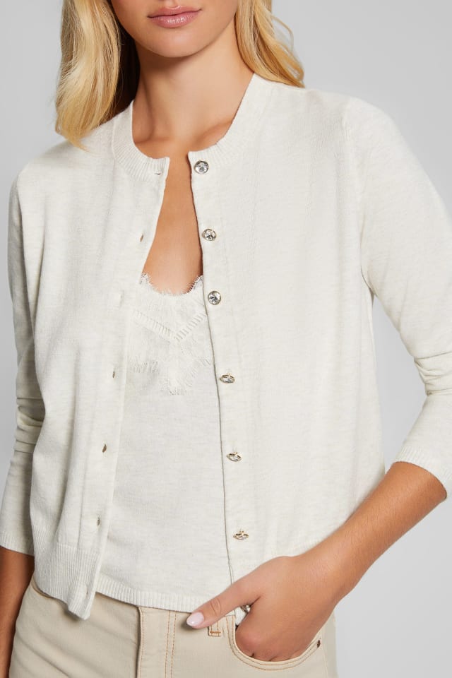 Eco Mena Crewneck Cardigan