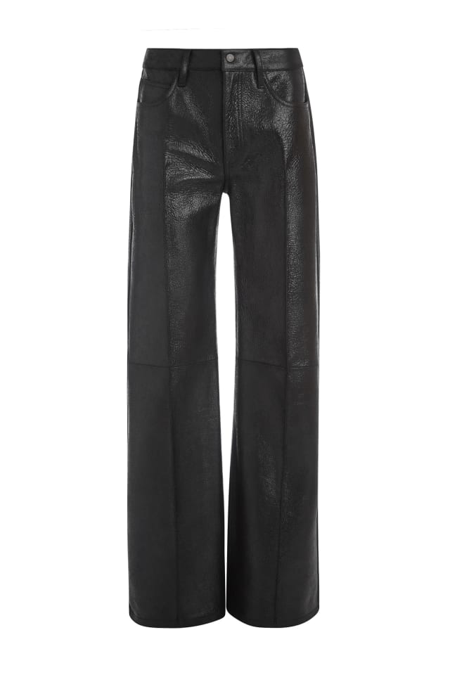GUESS® crackled leather pants